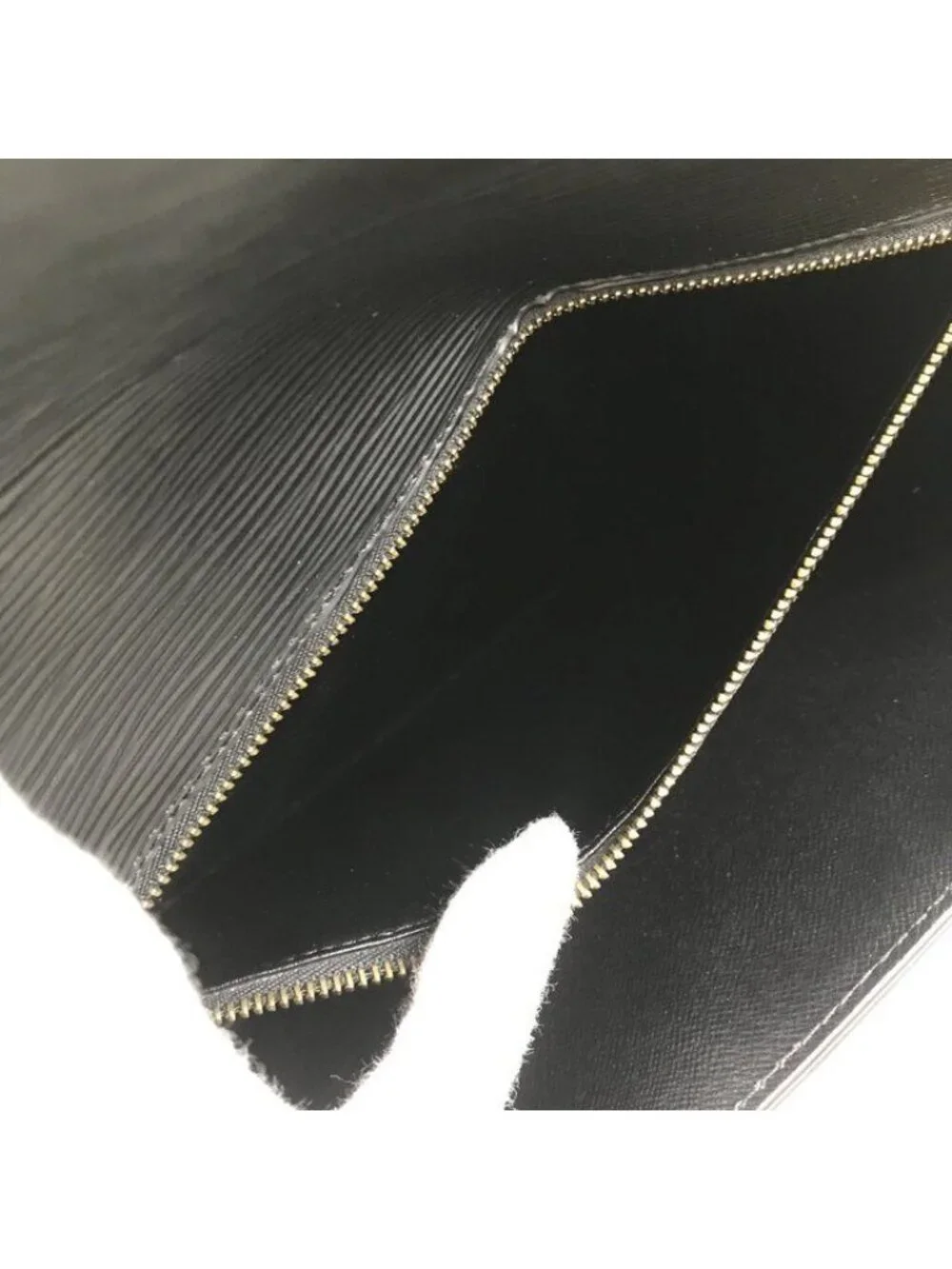 Louis Vuitton Epi Sellier Dragonne Second Hand Bag Black Bag